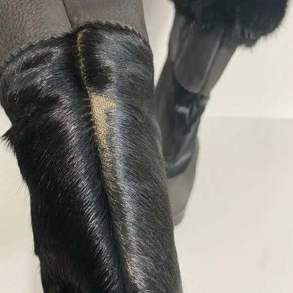 SOREL | Vintage Black Calf Hair Boots