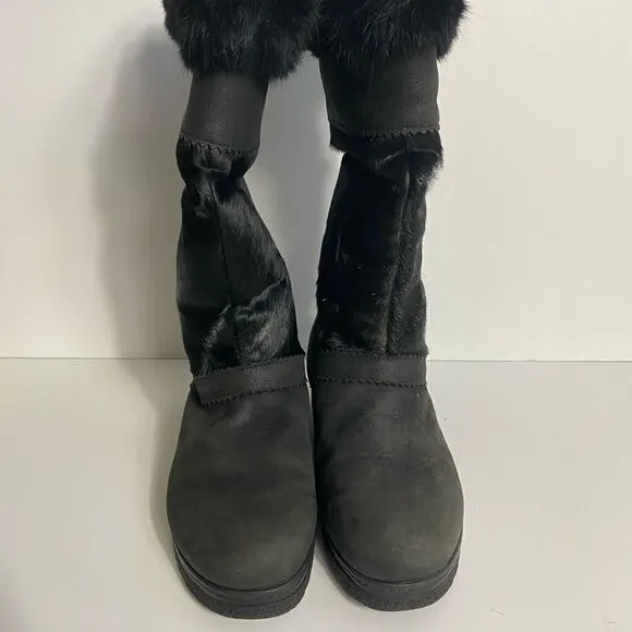 SOREL | Vintage Black Calf Hair Boots