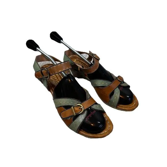 SPRING STEP‎ L''ARTISE SYVIE SANDALS Size US 10.5 / EUR 41 Boho Art To Wear