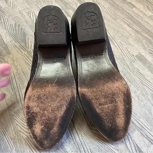 Stacy Adams “Sandino” Crocodile Embossed Boots