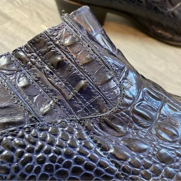 Stacy Adams “Sandino” Crocodile Embossed Boots