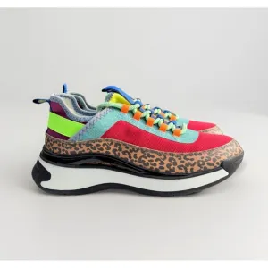 Steve Madden Charger Sneakers – Women’s Size 8.5 – Colorful &amp; Trendy