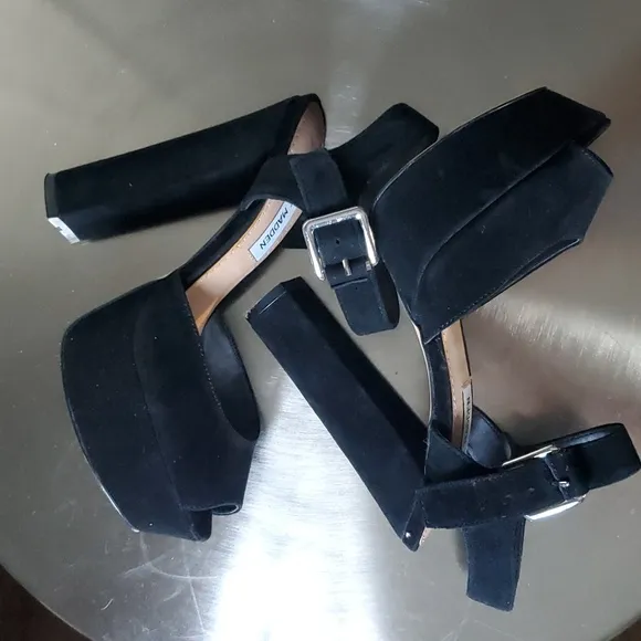 Steve Madden Jillyy Mary Jane Style Platform High Heels Sandals 5.5M