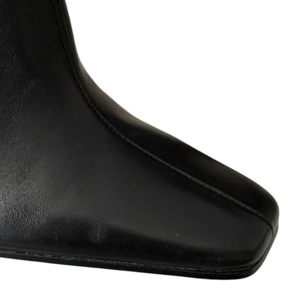 Steve Madden Lizabelle Black Heeled Boots Liza Women’s Black Boots Size 5.5M