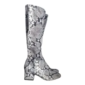 Steve Madden Snakeskin Print Knee-High Boots Size 7.5