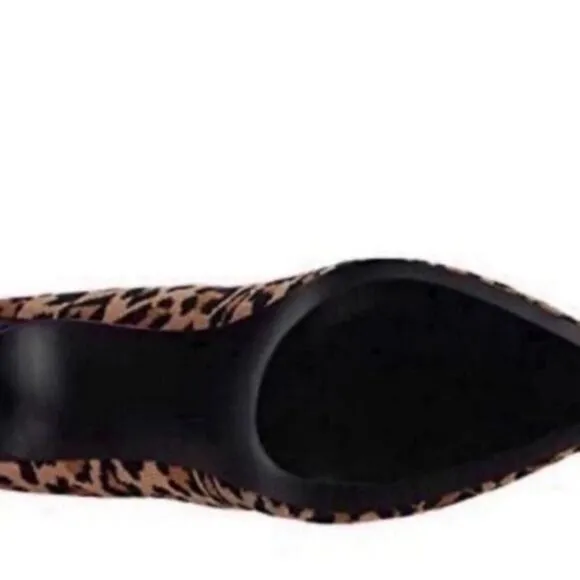 Steve Madden Leopard Print Stiletto Ankle Boots Size 6