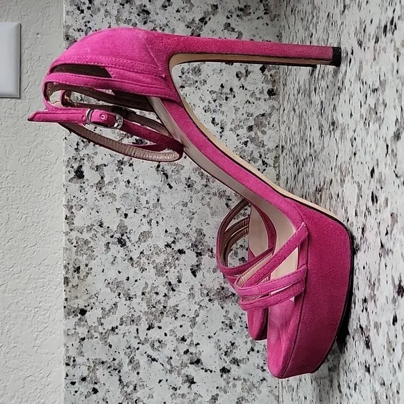 Stuart Weitzman Whichway stiletto platform sandals