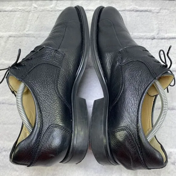 Studio Belvedere Bay Bridge Dress Shoes Black Leather Oxford Mens Size 10 D‎