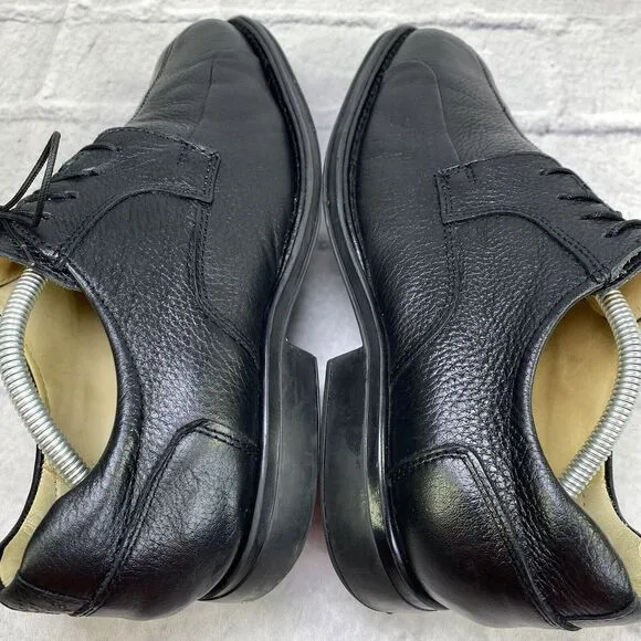 Studio Belvedere Bay Bridge Dress Shoes Black Leather Oxford Mens Size 10 D‎