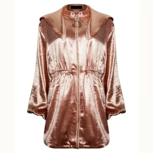 💥STUNNING💥Londunn x Missguided Pink Metallic Jacket Dress