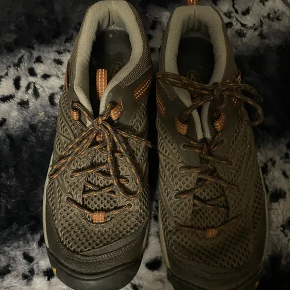 Stylish Brown and Orange Athletic Keen Shoes