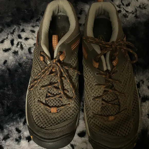 Stylish Brown and Orange Athletic Keen Shoes