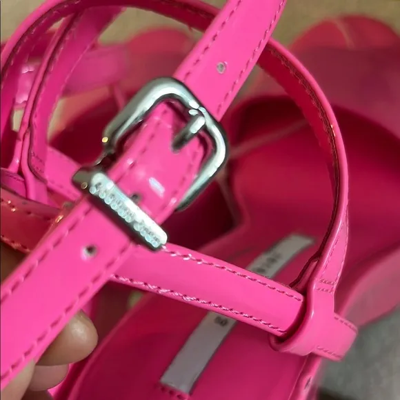 Stylish Pink Platform Heels