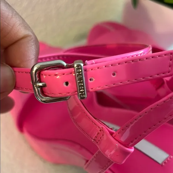 Stylish Pink Platform Heels
