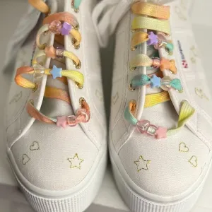 SUPERGA   LOVESHACKFANCY 2790 SZ 8.5 NWT Platform Sneaker, Fantasia Collection