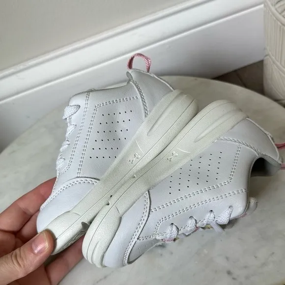 Surestep white toddler sneakers size 9