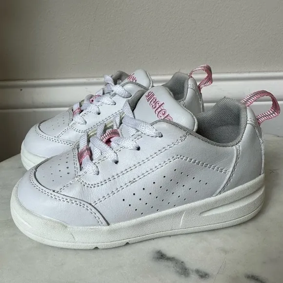 Surestep white toddler sneakers size 9