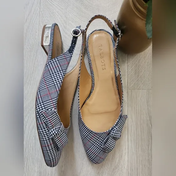 Talbots Edison Slingbacks 7.5
