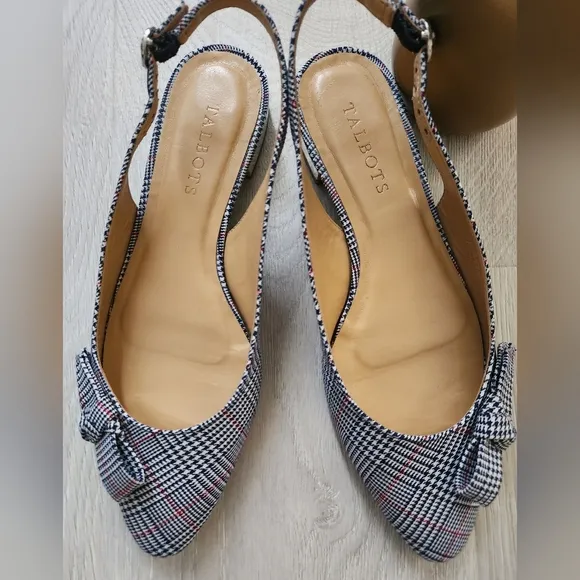 Talbots Edison Slingbacks 7.5