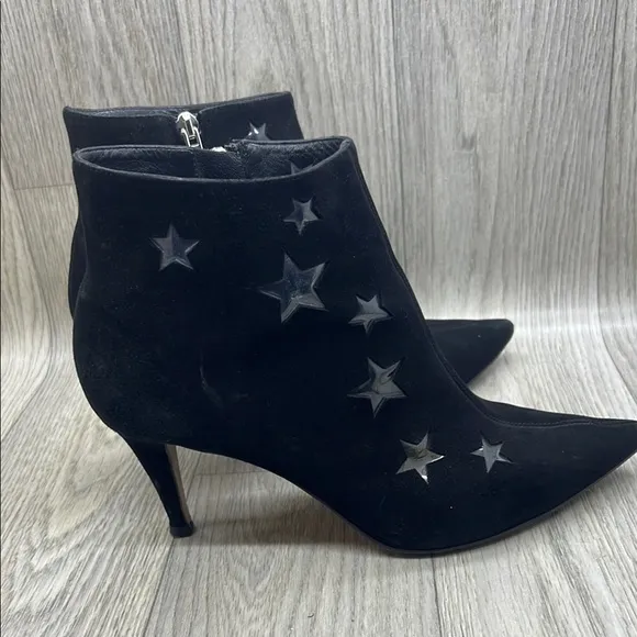 Tamara Mellon Astrid Suede Ankle Boots