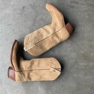 Tan Suede FRYE ‘80s Authentic Boots M 9.5
