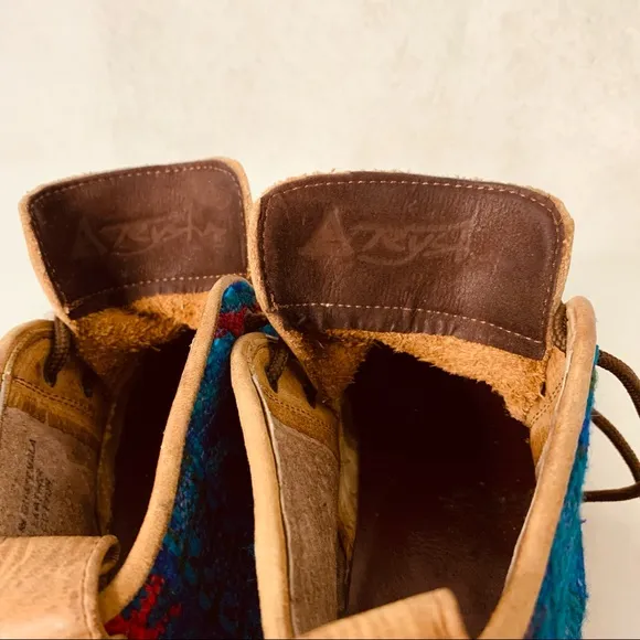 Teysha Custom artisan handmade Guatemalan leather woven textile a…
