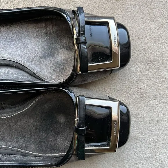 The Original Car Shoe by Prada Gray Suede Low Heels Women's EU 36 US 6 Buckle
