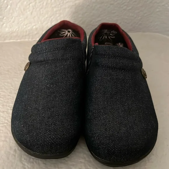 Therafit Molly Women's Arch Support Leather Clog Shoes Size  7.5
