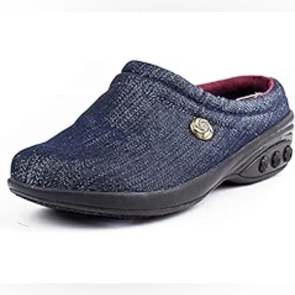 Therafit Molly Women's Arch Support Leather Clog Shoes Size  7.5