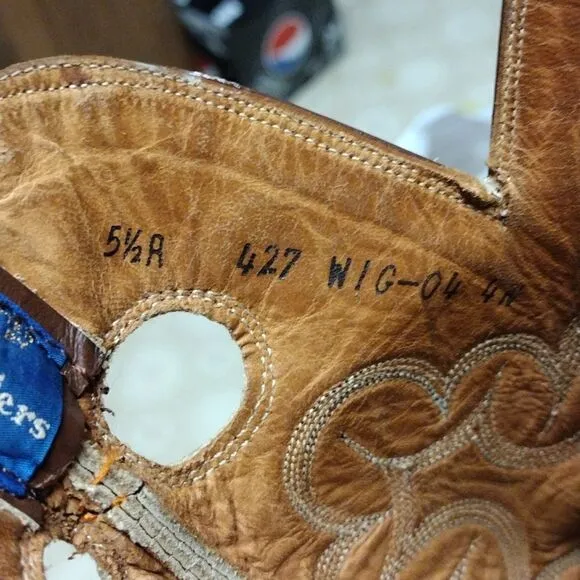The Sander's vintage cowboy boots