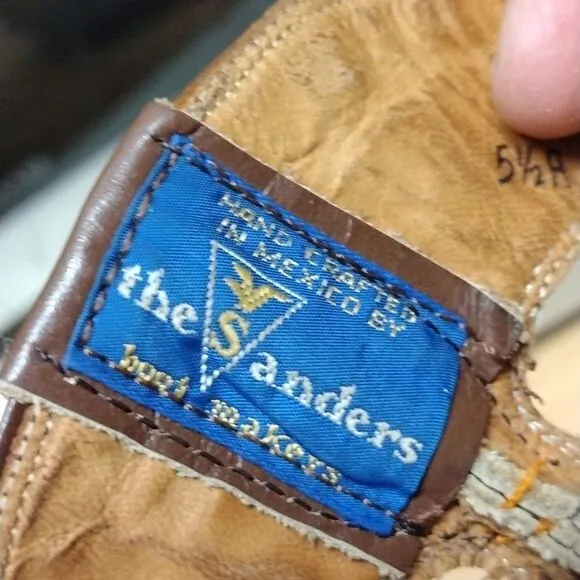 The Sander's vintage cowboy boots