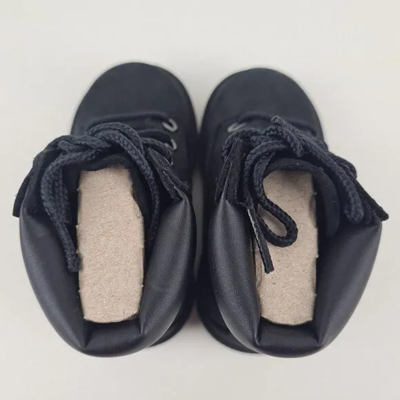 Timberland 6 IN Classic Waterproof Toddler Boots Black Nubuck Sz 5