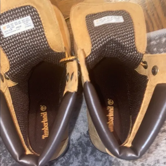 Timberland limited edition Women's Camel Wedge Ankle Boots Like New NO Box
