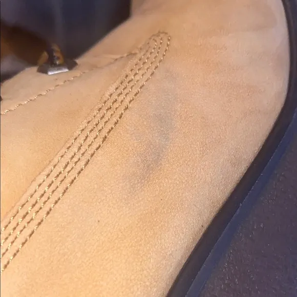 Timberland limited edition Women's Camel Wedge Ankle Boots Like New NO Box