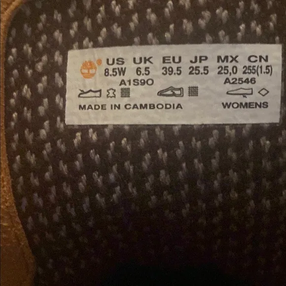 Timberland limited edition Women's Camel Wedge Ankle Boots Like New NO Box