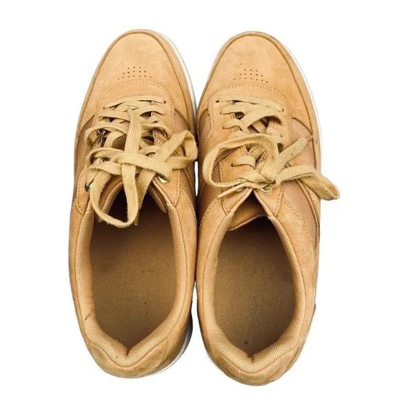 Timberland Men’s Classic Wheat Nubuck White Vamp Low-Top Street Sneakers ‎ SZ 13