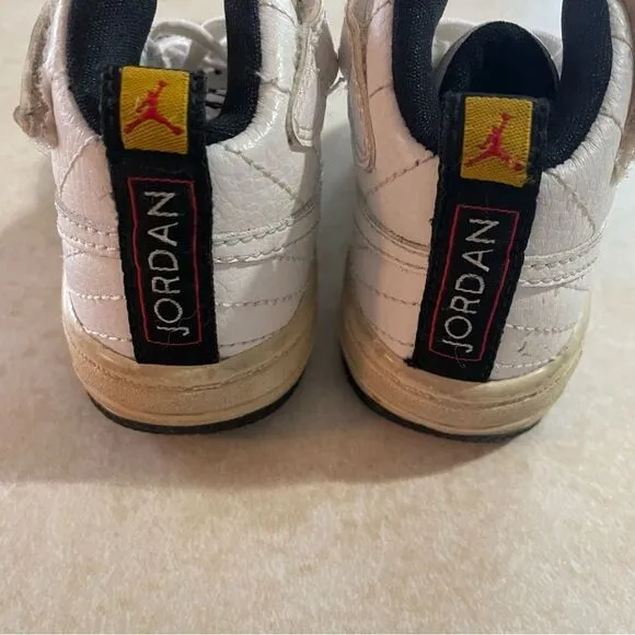 Toddler Boys Baby Nike Air Jordan shoes Taxi Fusion Black white retro size 4C