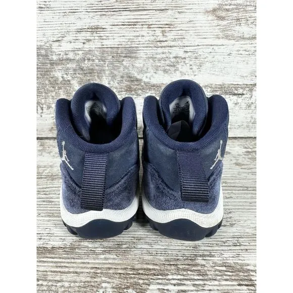 Toddler Nike Air Jordan 11 Retro TD Midnight Navy Velvet Sneaker Sz 5C