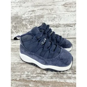 Toddler Nike Air Jordan 11 Retro TD Midnight Navy Velvet Sneaker Sz 5C