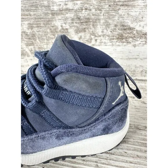 Toddler Nike Air Jordan 11 Retro TD Midnight Navy Velvet Sneaker Sz 5C