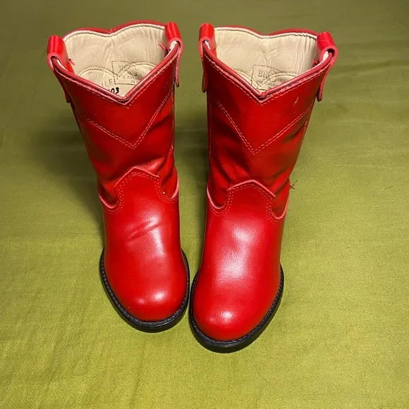 Toddler Vintage Red Boots