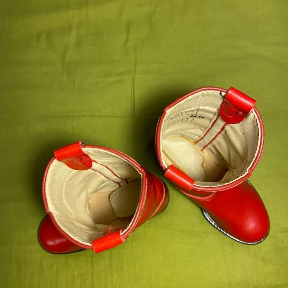 Toddler Vintage Red Boots