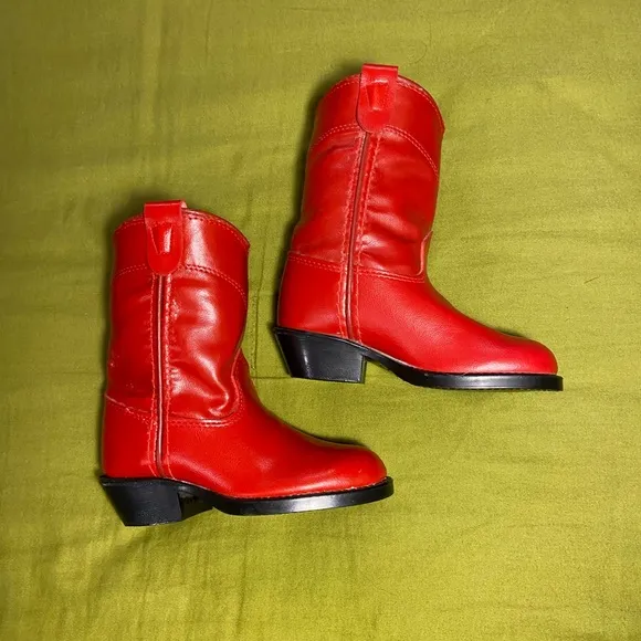 Toddler Vintage Red Boots