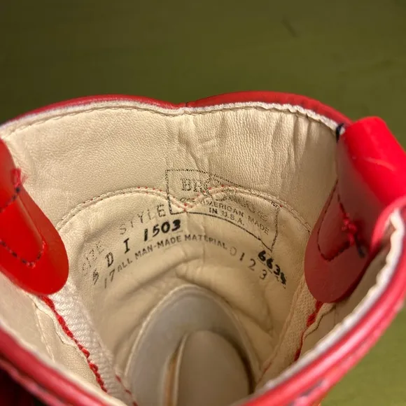 Toddler Vintage Red Boots