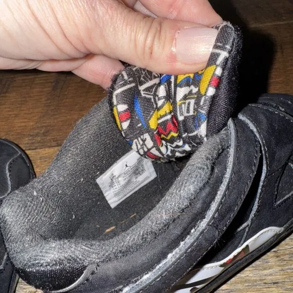 Toddler's Jordan 8 Retro &quot;Playoffs&quot; Black/True Red-White 10C