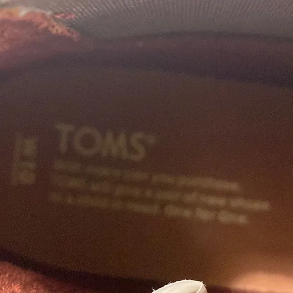 Toms Women's Burgundy Ella Suede Leather Pull On Ankle Chelsea Boots Size 10