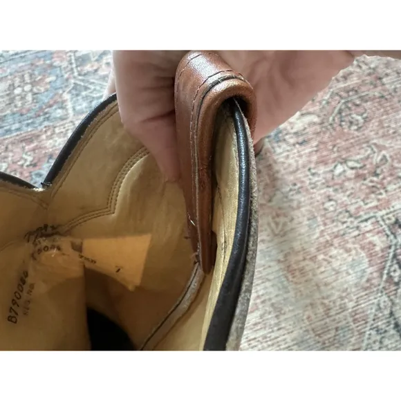 Tony Lama 5084 Brown Leather Western Cowboy Boots