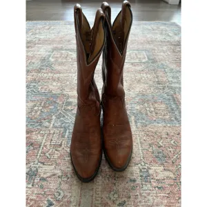 Tony Lama 5084 Brown Leather Western Cowboy Boots