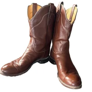 TONY LAMA Men's Vintage George Strait Western Boots - Size 10 / D Width