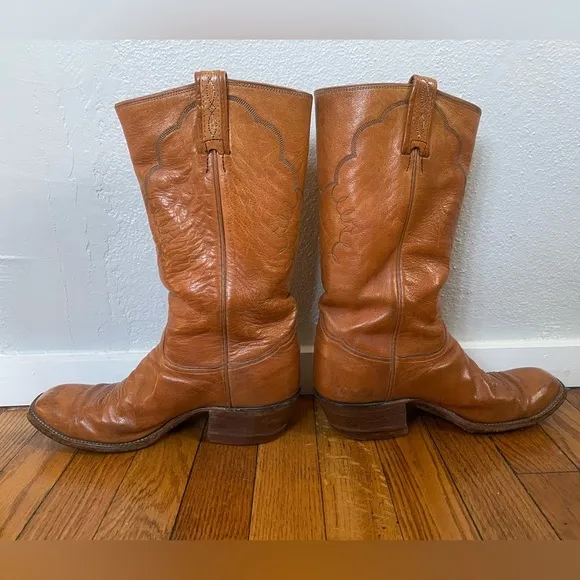Tony Lama Vintage EL REY Collection Women’s 9 Western Leather Cowboy Boots